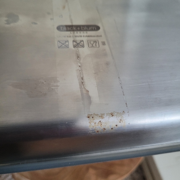 Black & Blum Stainless Steel Sandwich Lunch Box 0.9L 30 Fl Oz Bamboo Lid - Picture 9 of 9